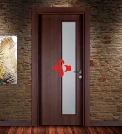 Ado 103 Camlı Ahşap Kompozit Kapı