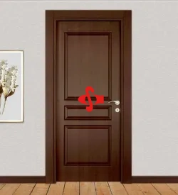 Ado 300 Camsız Ahşap Kompozit Panel Kapı