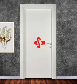 Ado 3000 Camsız Düz Panel Mat Lake Beyaz Kapı