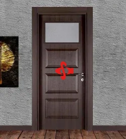 Ado 411 Tek Camlı Kompozit Kapı