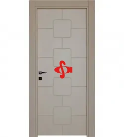 Ado Cedrus 7040 Kare Desenli Panel Kapı