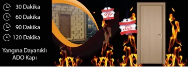 Yangına Dayanıklı Ado Kapılar