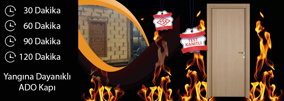 Yangına Dayanıklı Ado Kapılar